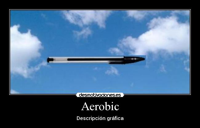 Aerobic - Descripción gráfica