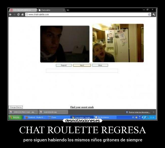 CHAT ROULETTE REGRESA -