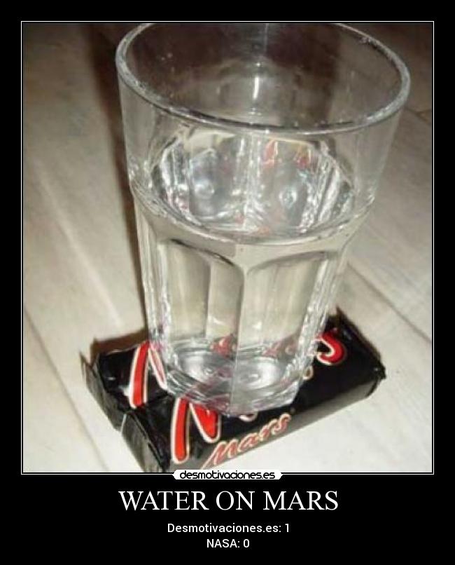 WATER ON MARS - 