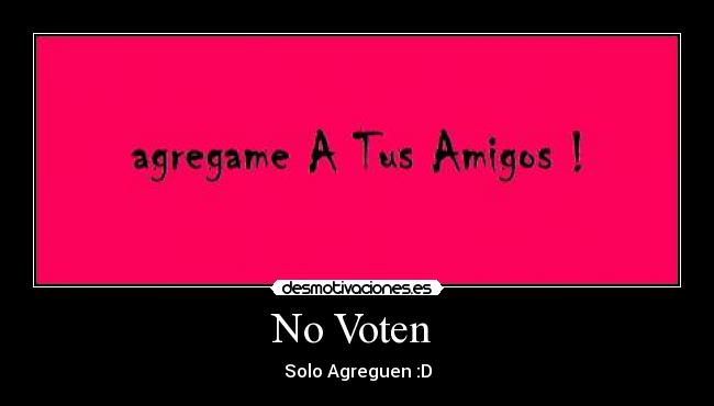 No Voten -