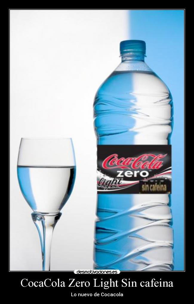 CocaCola Zero Light Sin cafeina - 