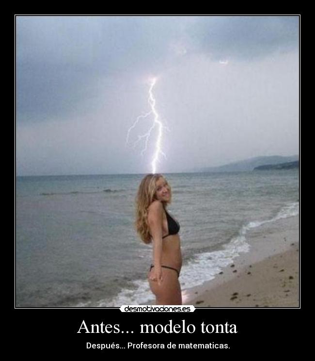 Antes... modelo tonta -