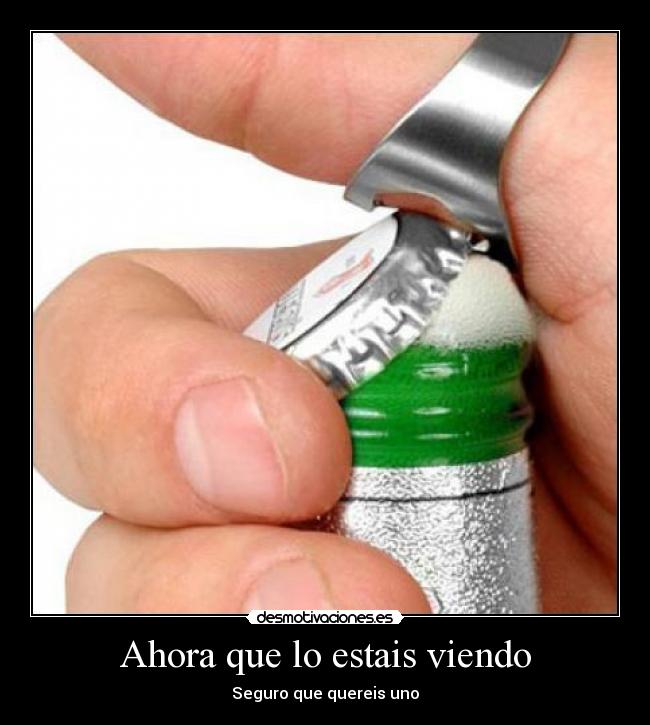 Ahora que lo estais viendo - Seguro que quereis uno