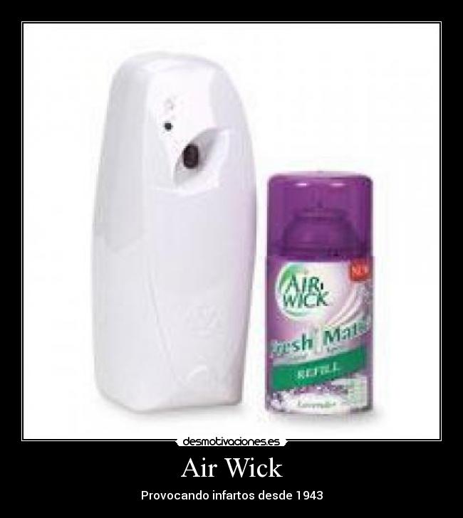 carteles air wick desmotivaciones