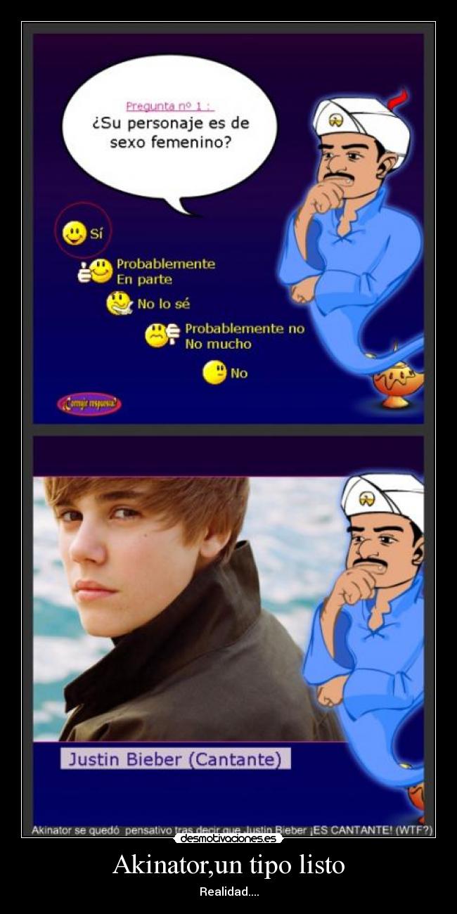Akinator,un tipo listo - 