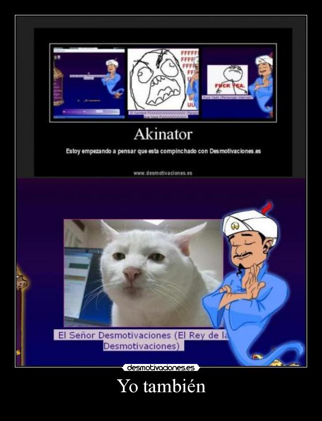 carteles akinator senor desmotivaciones desmotivacioneses desmotivaciones