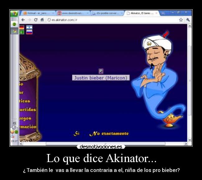 Lo que dice Akinator... - 