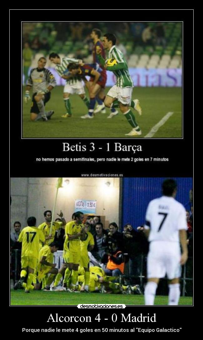 Alcorcon 4 - 0 Madrid -
