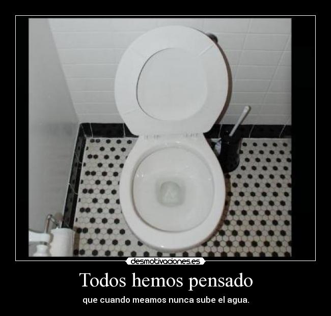 Todos hemos pensado -