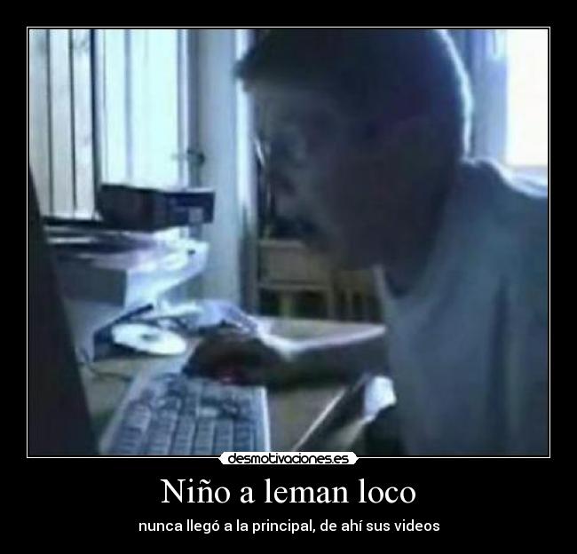 Niño a leman loco -