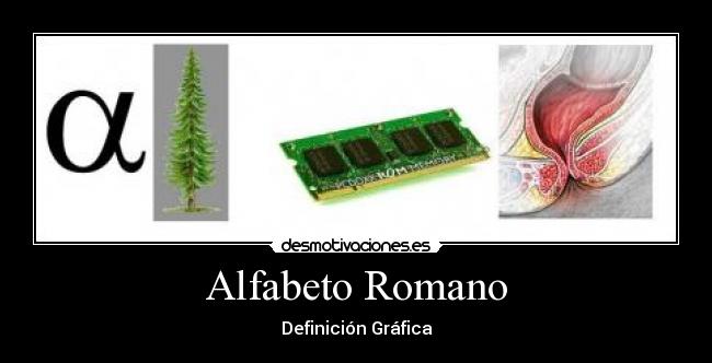 Alfabeto Romano - 