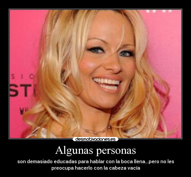 Algunas personas -