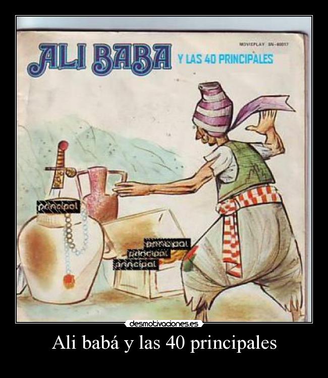 Ali babá y las 40 principales -