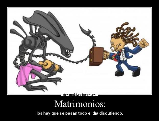 Matrimonios: - 