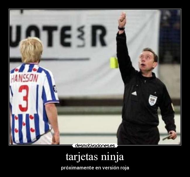 tarjetas ninja - 