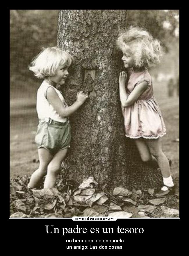 Un padre es un tesoro -