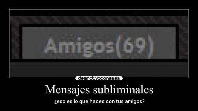 Mensajes subliminales - 