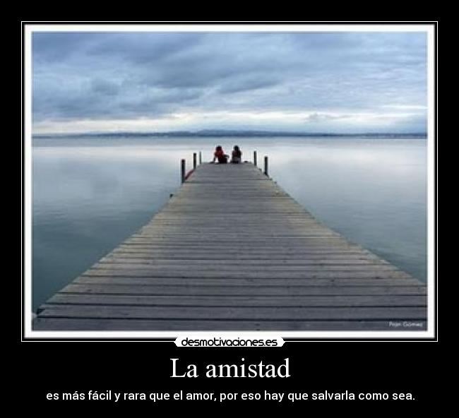 carteles amistad amistad amor desmotivaciones
