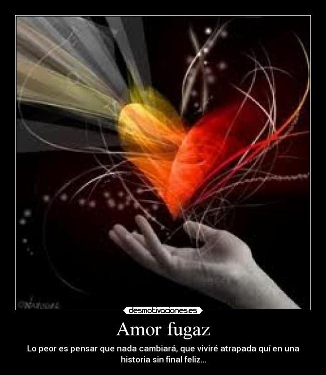 Amor fugaz -