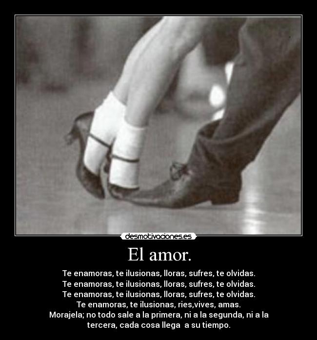 El amor. -