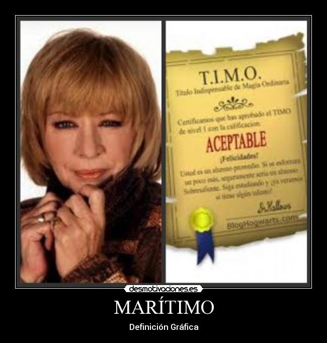 MARÍTIMO - Definición Gráfica