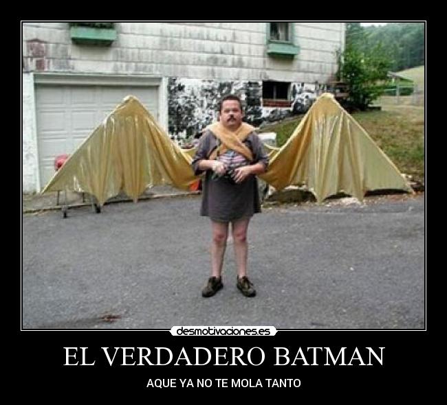 EL VERDADERO BATMAN - 