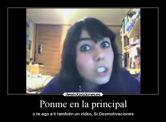 Ponme en la principal -