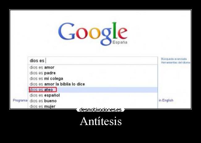 Antítesis - 