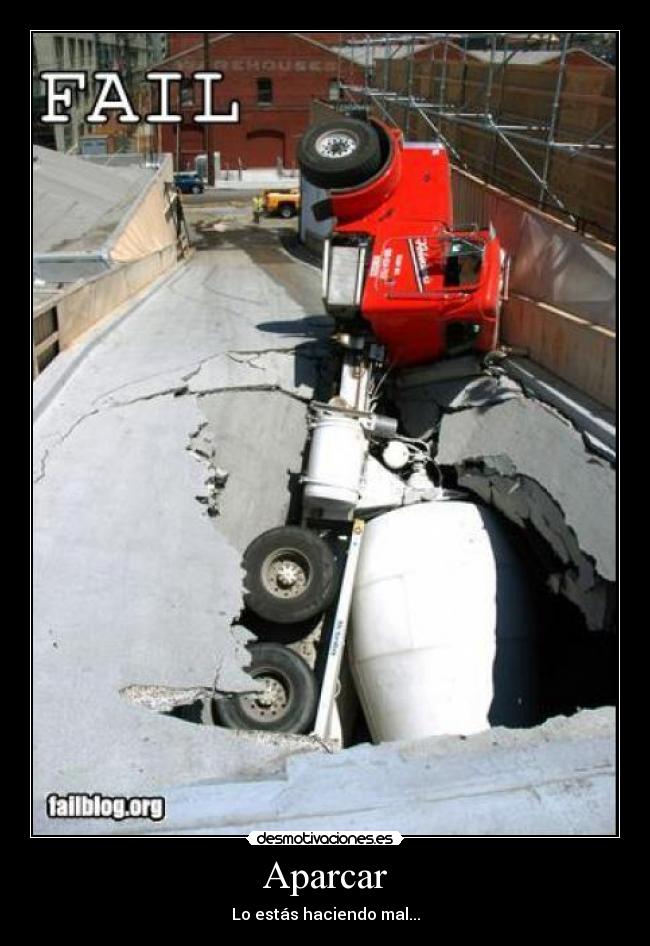 Aparcar - Lo estás haciendo mal...