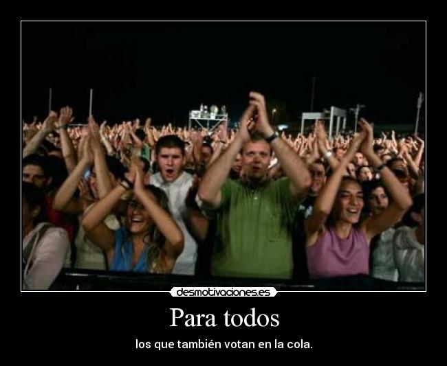 carteles aplausos desmotivaciones