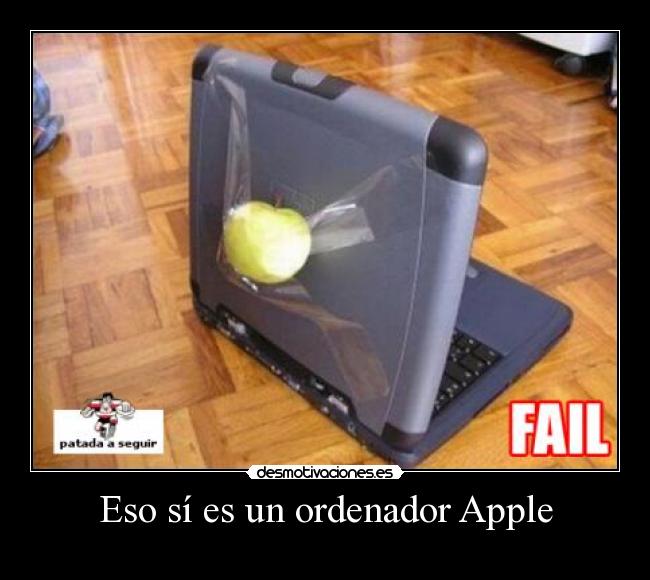Eso sí es un ordenador Apple -