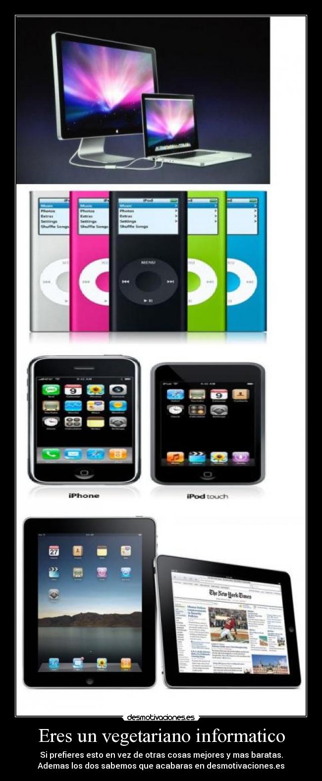 Eres un vegetariano informatico - 