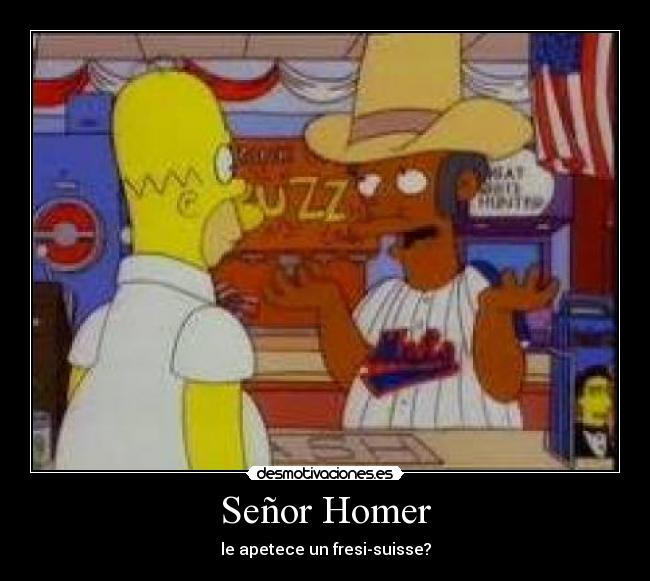Señor Homer -