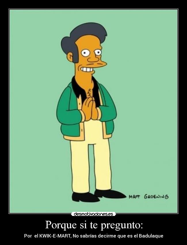 Porque si te pregunto Desmotivaciones