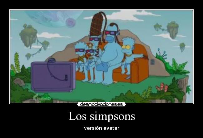 Los simpsons - versión avatar