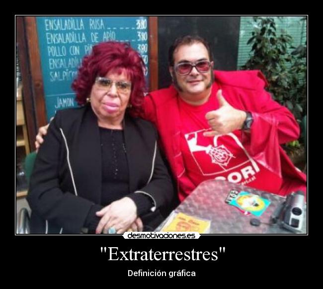 Extraterrestres - Definición gráfica
