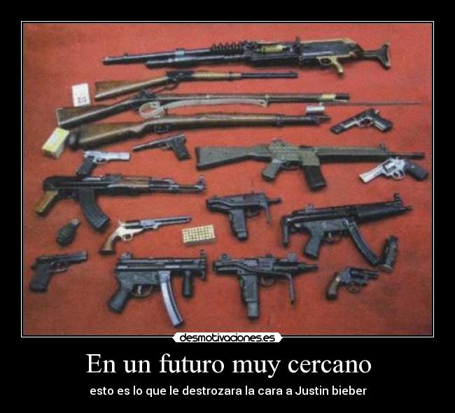 En un futuro muy cercano - esto es lo que le destrozara la cara a Justin bieber