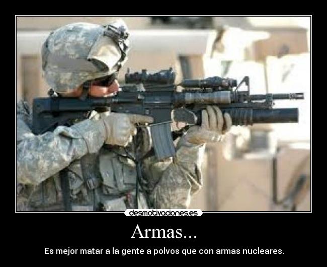 Armas... -