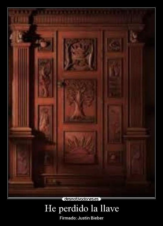He perdido la llave -