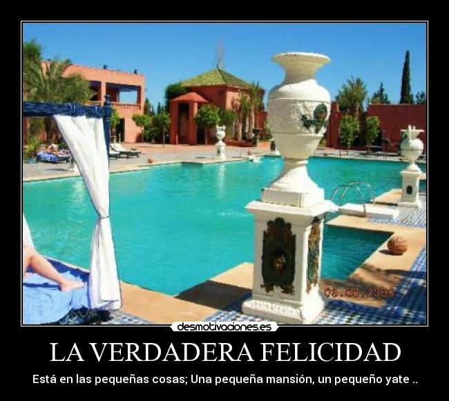 LA VERDADERA FELICIDAD - 