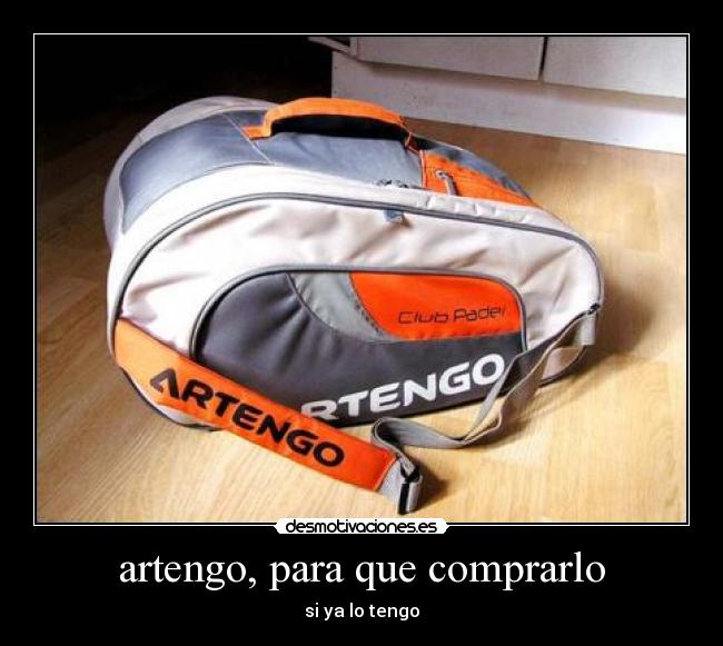 artengo, para que comprarlo -