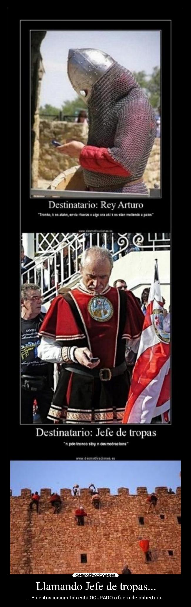 Llamando Jefe de tropas... - 