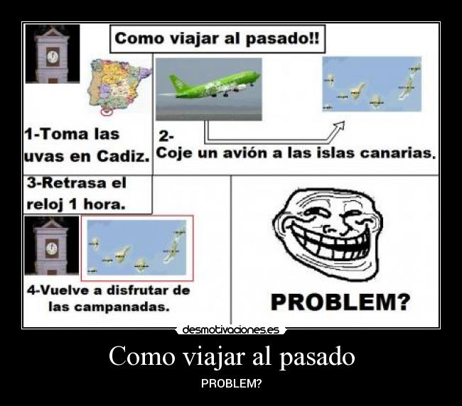 Como viajar al pasado -