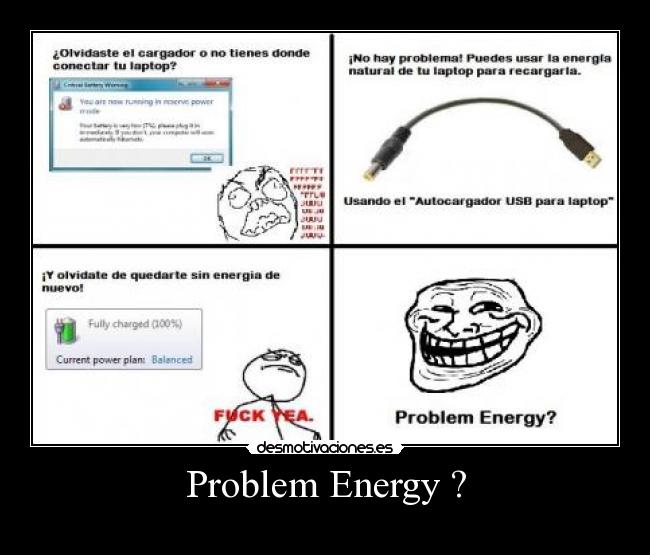 Problem Energy ? - 