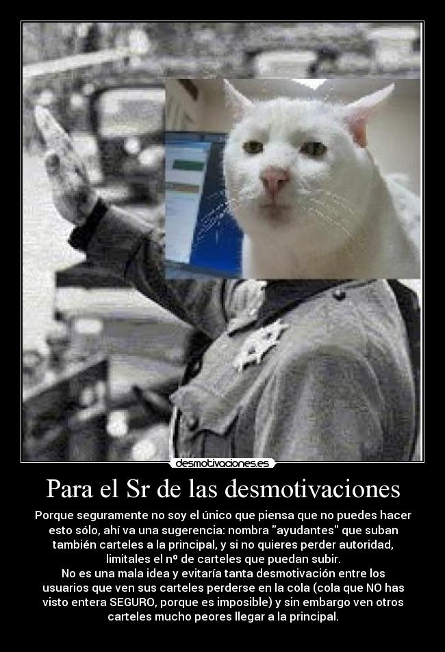 Para el Sr de las desmotivaciones - 