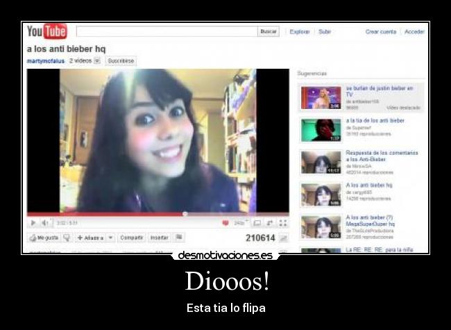 Diooos! - Esta tia lo flipa