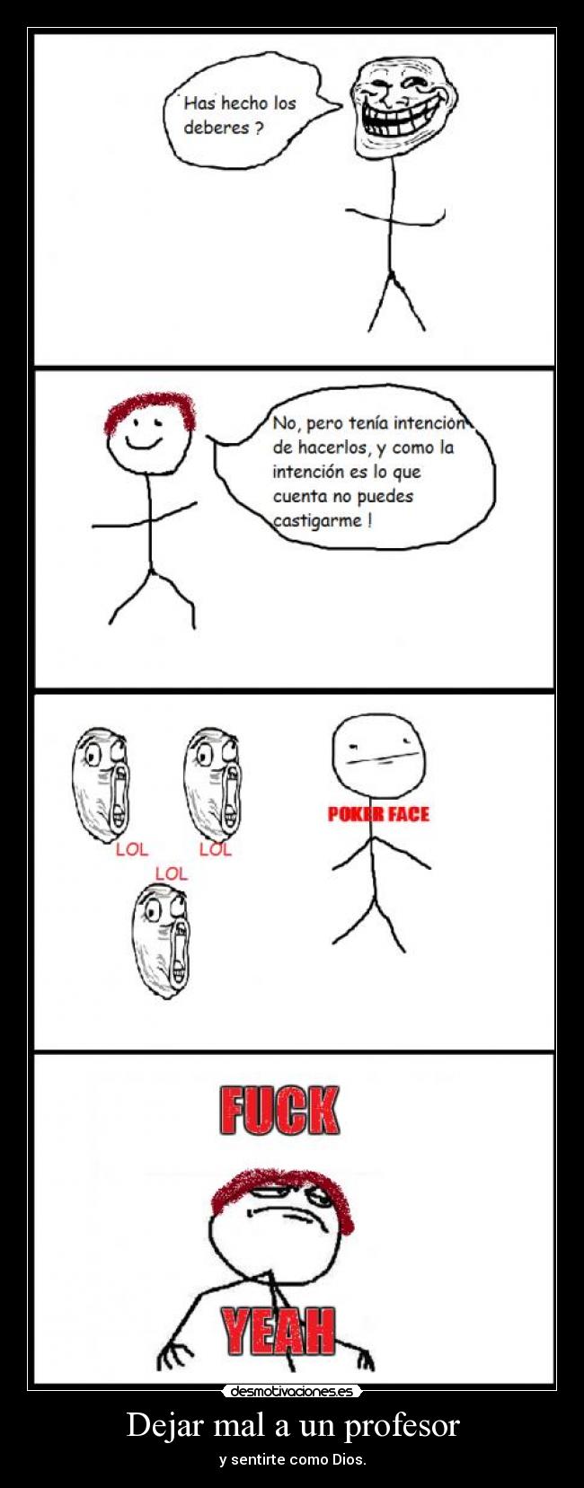 carteles dejar mal profesor desmotivaciones