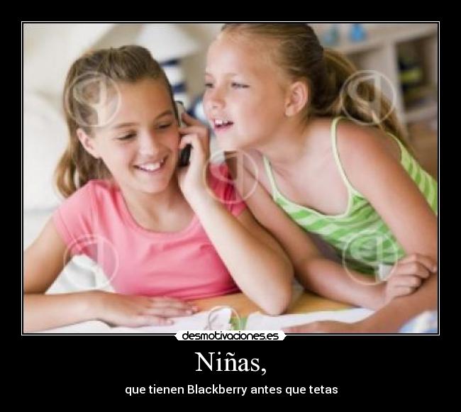 Niñas, - 