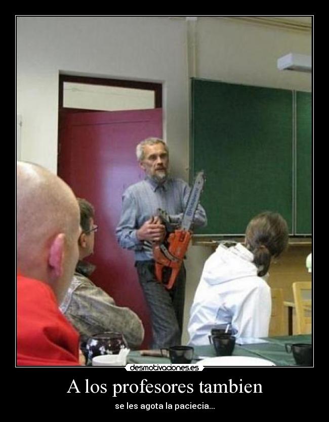 carteles profesor desmotivaciones