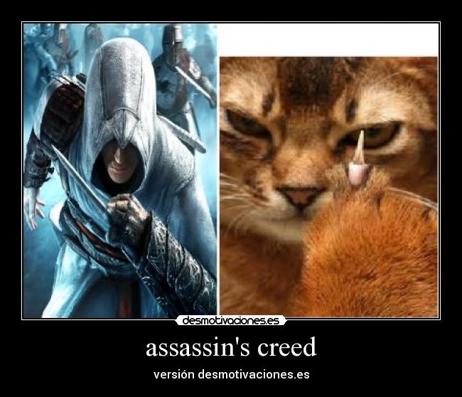 assassins creed - versión desmotivaciones.es